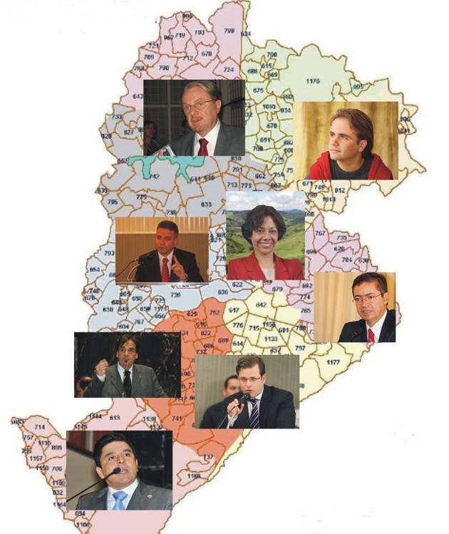 mapa bh